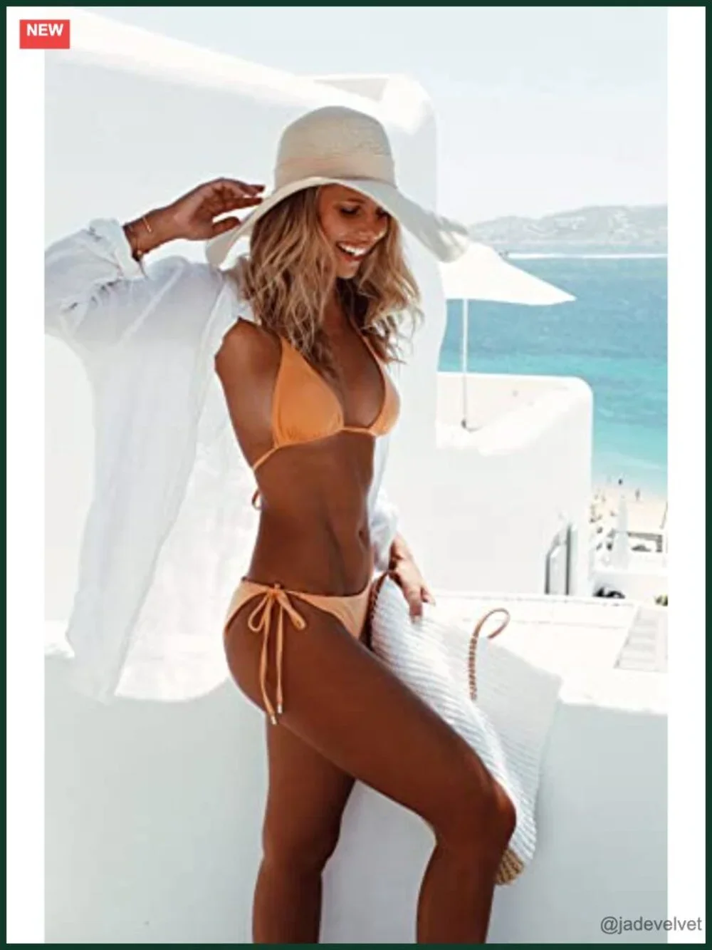 Women's V-Neck Button Down Swimsuit Cover Up Long Sleeve Shirt Beachwear